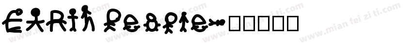 EARth People字体转换